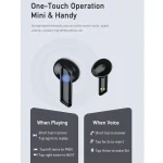 awei T36 Bluetooth 5.0 True Wireless Stereo Bluetooth Earphone, T36(White), T36(Black) - Image 7