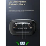 awei TA3 Bluetooth 5.0 ANC Active Noise Reduction Wireless Bluetooth Earphone, TA3 - Image 6