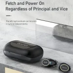 awei TA3 Bluetooth 5.0 ANC Active Noise Reduction Wireless Bluetooth Earphone, TA3 - Image 7