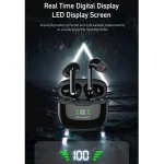 awei TA8 Bluetooth 5.2 ANC Active Noise Reduction Wireless Bluetooth Earphone, TA8 - Image 6