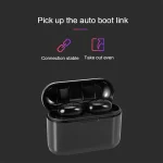 DT-4 IPX Waterproof Bluetooth 5.0 Wireless Bluetooth Earphone with 350mAh Magnetic Charging Box, Support for Calling, DT-4 - Image 9