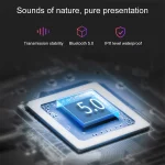 DT-5 IPX Waterproof Bluetooth 5.0 Wireless Bluetooth Earphone with Magnetic Charging Box, Support Call & Power Bank Function, DT-5 - Image 10