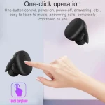 DT-7 IPX Waterproof Bluetooth 5.0 Wireless Bluetooth Earphone with 300mAh Magnetic Charging Box, Support Call, DT-7 - Image 5