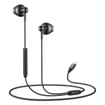 Yesido YH48 8 Pin Metal Line-Control In-Ear Wired Earphone, Length: 1.2m, YH48