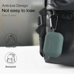 For AirPods Pro 3 in 1 Silicone Earphone Protective Case + Hook + Anti-lost Rope Set - Image 6