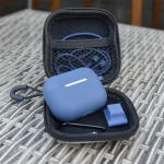 For AirPods Pro 5 in 1 Silicone Earphone Protective Case + Earphone Bag + Earphones Buckle + Hook + Anti-lost Rope Set, For AirPods Pro - Image 7