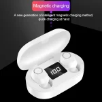 DT-13 Wireless Two Ear Bluetooth Headset Supports Touch & Smart Magnetic Charging - Image 6