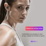 DT-14 Wireless Two Ear Bluetooth Headset Supports Touch & Smart Magnetic Charging & Power On Automatic Pairing - Image 9