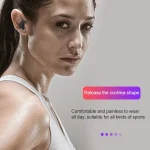 DT-16 Wireless Two Ear Bluetooth Headset Supports Touch & Smart Magnetic Charging & Power On Automatic Pairing - Image 9