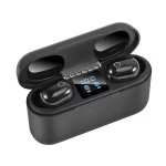 Dt-18 Wireless Two Ear Bluetooth Headset With 2000mAh Charging Cabin & Touch & Intelligent Magnetic Suction Charging - Image 2