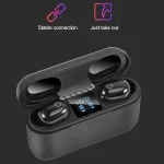 Dt-18 Wireless Two Ear Bluetooth Headset With 2000mAh Charging Cabin & Touch & Intelligent Magnetic Suction Charging - Image 10