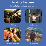 M-D8 IPX5 Waterproof Bone Passage Bluetooth Hanging Ear Wireless Earphone - Image 3