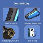 M-D8 IPX5 Waterproof Bone Passage Bluetooth Hanging Ear Wireless Earphone - Image 6