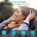 BTH-A6 Wireless Bluetooth 5.0 Earphone with Magnetic Charging Box, BTH-A6 - Image 6