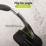 ZEALOT B28 Folding Headband Bluetooth Stereo Music Headset with Display - Image 5