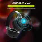 ZEALOT B28 Folding Headband Bluetooth Stereo Music Headset with Display - Image 10