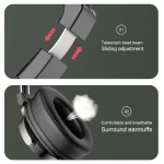 awei A710BL Foldable ANC Noise Cancelling Bluetooth Wireless Headset, A710BL - Image 8