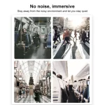 awei A710BL Foldable ANC Noise Cancelling Bluetooth Wireless Headset, A710BL - Image 9