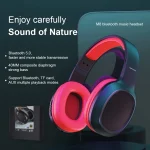 WK M8 Bluetooth 5.0 Fashion Design Music Bluetooth Headphone, Support TF Card - Image 4