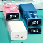 A22 English Version Pull-out Digital Display Bluetooth Earphone with Magnetic Charging Box, Support Touch Light & Power Bank, English Version - Image 2