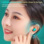 A22 English Version Pull-out Digital Display Bluetooth Earphone with Magnetic Charging Box, Support Touch Light & Power Bank, English Version - Image 6