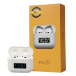 Pro 8 In-ear Touch Digital Display TWS Mini Wireless Bluetooth Earphone - Image 2