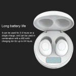 J1 TWS Digital Display Bluetooth V5.0 Wireless Earphones with LED Charging Box - Image 4