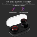 BTH-K08 TWS V5.0 Wireless Stereo Bluetooth Headset with Charging Case - Image 6