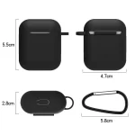 7 PCS Wireless Earphones Shockproof Silicone Protective Case for Apple AirPods 1 / 2 - Image 4