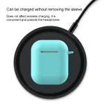 Wireless Earphones Shockproof Silicone Protective Case for Apple AirPods 1 / 2 - Image 7