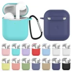 Wireless Earphones Shockproof Silicone Protective Case for Apple AirPods 1 / 2 - Image 2