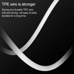 Langsdom MJ31 1.2m Wired Half  In-Ear 3.5mm Interface Stereo Earphones with Mic - Image 7