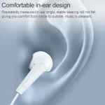 Langsdom MJ62 1.2m Wired In Ear 3.5mm Interface Stereo Earphones with Mic - Image 5