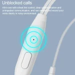 Langsdom MJ62 1.2m Wired In Ear 3.5mm Interface Stereo Earphones with Mic - Image 6