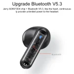 Yesido TWS19 Bluetooth 5.3 LED Digital Display ENC Noise Reduction Bluetooth Earphone, TWS19 - Image 5