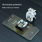 For AirPods 1 / 2 Mechanical Structure TPU Earphone Protective Case - Image 5