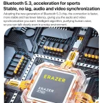 Lenovo XT60 Bluetooth 5.3 Ear-mounted Sports Wireless Bluetooth Earphone, XT60 Pro - Image 3