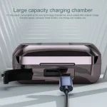 M23 Little Devil Pattern Intelligent Noise Reduction Touch Bluetooth Earphone with Three-screen Battery Display & Mirror Charging Box, Support HD Call & Siri - Image 3