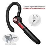 ME-100 TWS Business Rotating Universal True Stereo 5.0 Version Hanging Ear In-Ear Bluetooth Headset - Image 5
