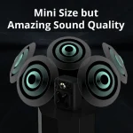 D Monster D16 Portable HiFi Bluetooth 5.3 Speaker, Support TF Card - Image 3