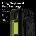 D Monster D16 Portable HiFi Bluetooth 5.3 Speaker, Support TF Card - Image 4