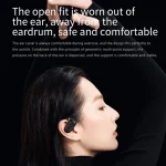 D Monster D13 Noise Reduction Air Conduction Wireless Bluetooth Sports Earphone, D13 (Black), D13 (White) - Image 5