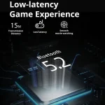 D Monster D08 IPX4 ANC+ENC Noise Reduction Wireless Bluetooth 5.2 Earphone, D08 - Image 4