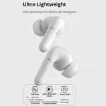 D Monster D08 IPX4 ANC+ENC Noise Reduction Wireless Bluetooth 5.2 Earphone, D08 - Image 6