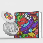 D Monster D08 IPX4 ANC+ENC Noise Reduction Wireless Bluetooth 5.2 Earphone, D08 - Image 9