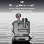 D Monster D03 Suitcase Shape IPX4 TWS Wireless Bluetooth 5.0 Earphone, D03 (Silver), D03 (Transparent) - Image 2