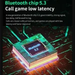 D Monster D02 IPX4 EDC Wireless Bluetooth 5.3 Earphone, D02 - Image 7