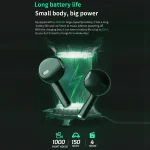 D Monster D02 IPX4 EDC Wireless Bluetooth 5.3 Earphone, D02 - Image 8