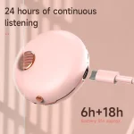 HXSJ Air-S28 TWS Bluetooth 5.3 True Wireless HiFi Stereo Make-up Mirror Earphones with Charging Case - Image 6