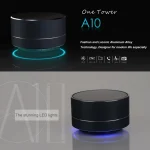A10 Mini Portable Bluetooth Speaker Built-in MIC & LED, Support Hands-free Calls & TF Card - Image 6